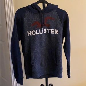 Men’s Hollister hoodie navy small
